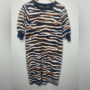 Ann Taylor Tiger Print Size M Dress